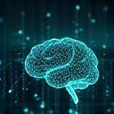 Illustration representing AI matching connections