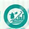 Icon representing media strategy planning